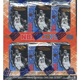 1996/97 Hoops Series 1 Basketball Retail Box