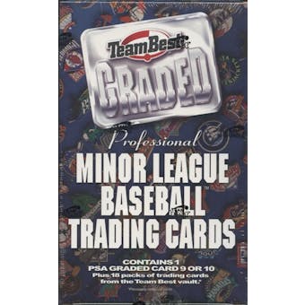2001 Team Best Graded Baseball Hobby Box