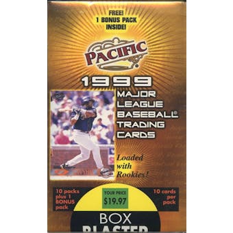 1999 Pacific Baseball Blaster Box
