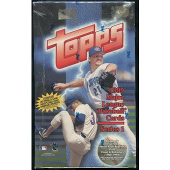 1999 Topps Series 1 Baseball Retail 36-Pack Box
