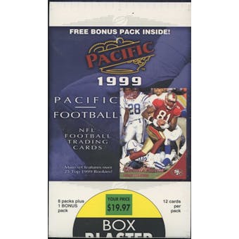 1999 Pacific Football Blaster Box