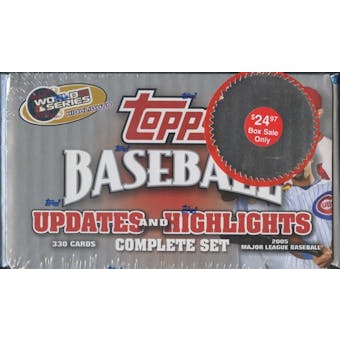2005 Topps Updates & Highlights Factory Retail Set Baseball (Box)