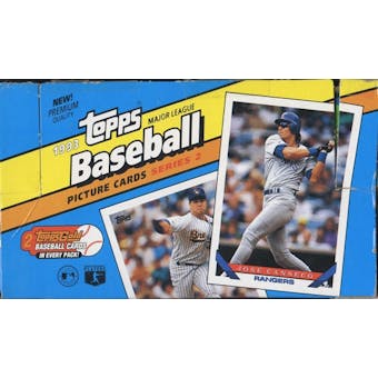 1993 Topps Series 2 Baseball Retail Box