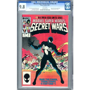 Marvel Super Heroes Secret Wars #8 CGC 9.8 (W) *1097567015*