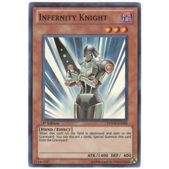 Yu-Gi-Oh Photon Shockwave Single Infernity Knight Super Rare