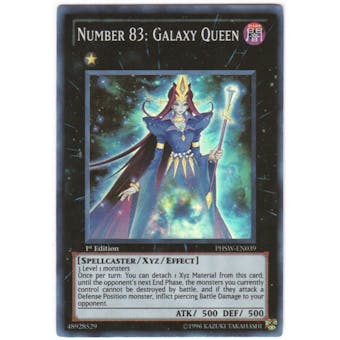 Yu-Gi-Oh Photon Shockwave Single Number 83: Galaxy Queen Super Rare