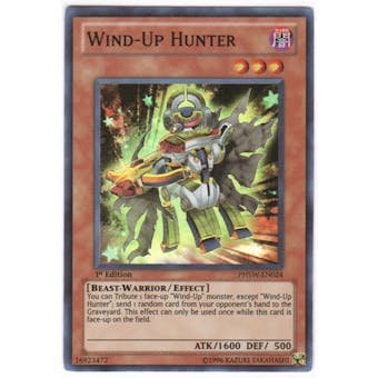 Yu-Gi-Oh Photon Shockwave Single Wind-Up Hunter Super Rare