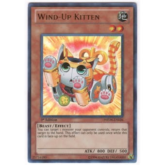 Yu-Gi-Oh Photon Shockwave Single Wind-Up Kitten Ultimate Rare