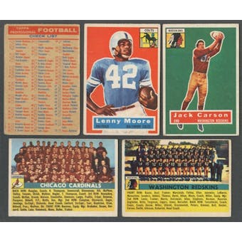 1956 Topps Football Complete Set (EX) (Includes Checklist)