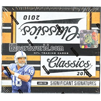2010 Panini Classics Football 24-Pack Box