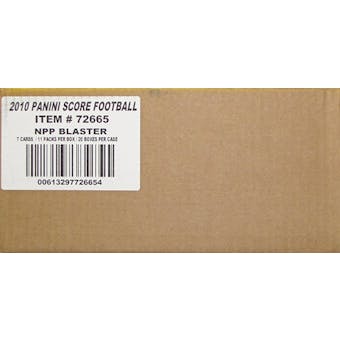 2010 Score Football 11-Pack 20-Box Case