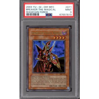 Yugioh Magician's Force Breaker The Magical Warrior MFC-071 PSA 9