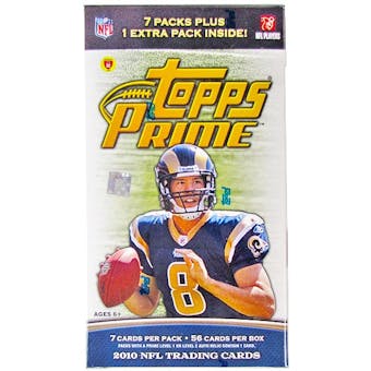 2010 Topps Prime Football 8-Pack Box