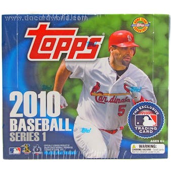 2010 Topps Series 1 Baseball Jumbo Box (Reed Buy)