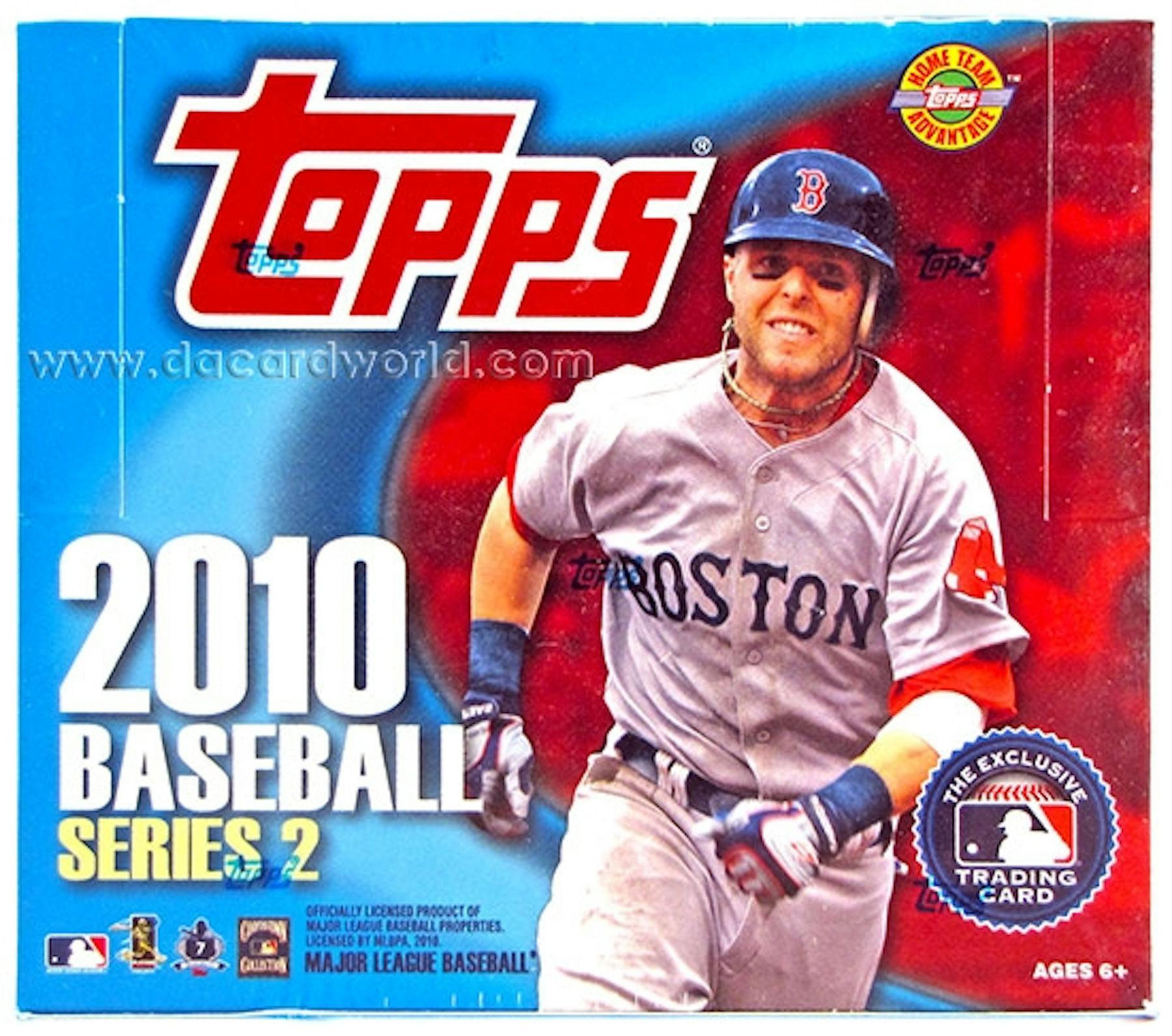 2010 Topps Series 2 Baseball Jumbo Box DA Card World