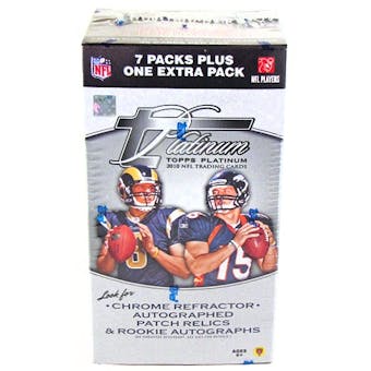 2010 Topps Platinum Football 8-Pack Box