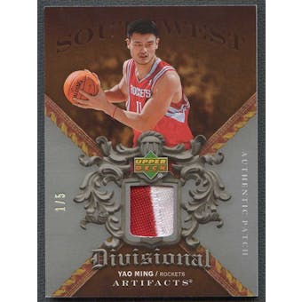 2007/08 Upper Deck Artifacts Basketball Yao Ming Patch #1/5