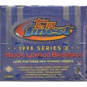 1998 Topps Finest Series 2 Baseball Hobby Box