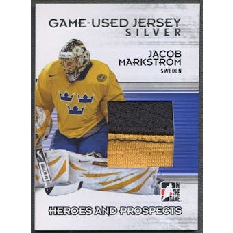 2009/10 In The Game Heroes and Prospects Hockey Jacob Markstrom Jersey /40