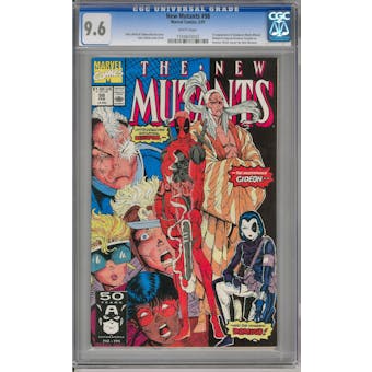 New Mutants #98 CGC 9.6 (W) *1104603003*