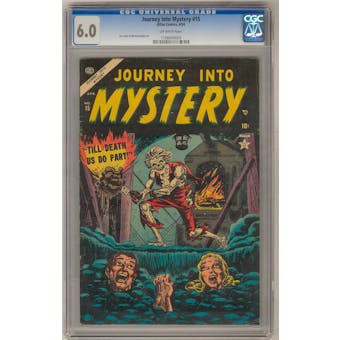 Journey Into Mystery #15 CGC 6.0 (OW) *1106649004*