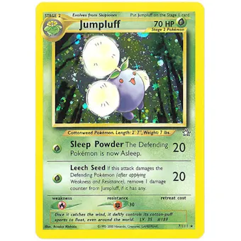 Pokemon Neo Genesis 1st Edition Single Jumpluff 7/111