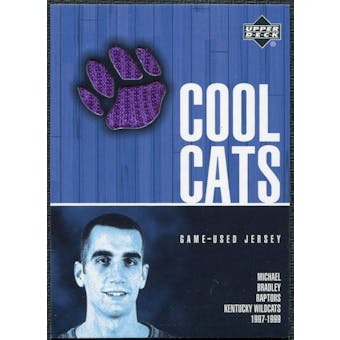 2001/02 Upper Deck Cool Cats Jerseys Michael Bradley #BRC Purple
