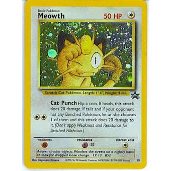 Pokemon Promo Single Meowth 10 WOTC Promo