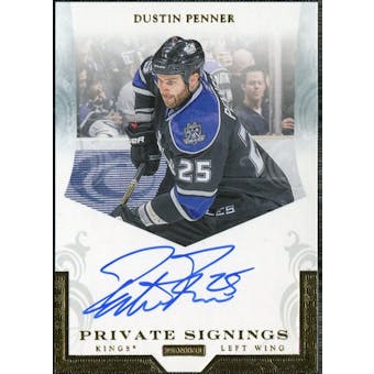 2010/11 Panini Luxury Suite Private Signings #DP Dustin Penner Autograph