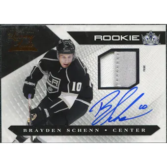 2010/11 Panini Luxury Suite #139 Brayden Schenn Rookie Autograph Patch /299