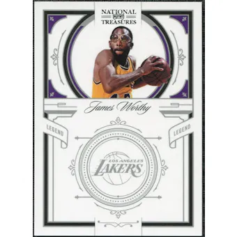 2009/10 Panini Playoff National Treasures #154 James Worthy /99