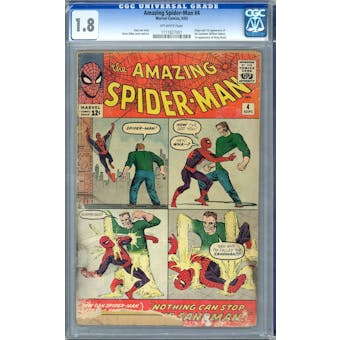 Amazing Spider-Man #4 CGC 1.8 *1111827001*