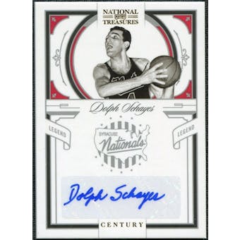 2009/10 Playoff National Treasures Century Signatures #104 Dolph Schayes /25