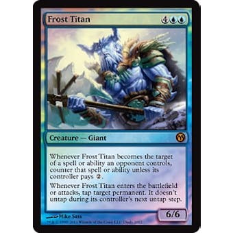 Magic the Gathering Promo Single Frost Titan Foil (Duels of the Planeswalkers 2012)