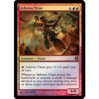 Magic the Gathering Promo Single Inferno Titan Foil (Duels of the Planeswalkers 2012)