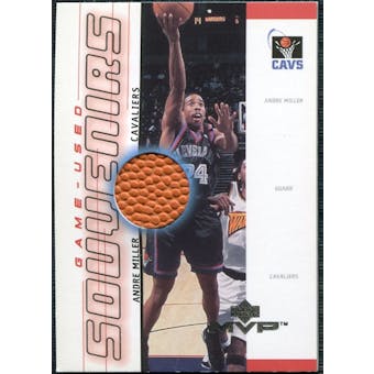 2000/01 Upper Deck MVP Game-Used Souvenirs #AMS Andre Miller