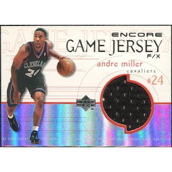1999/00 Upper Deck Encore Game Jerseys #AMJ Andre Miller