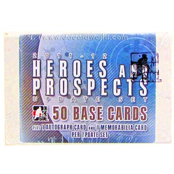 2011/12 In The Game Heroes & Prospects Hockey Hobby Update Set