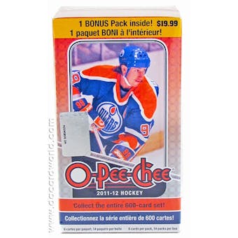 2011/12 Upper Deck O-Pee-Chee Hockey 14-Pack Blaster 3-Box Lot