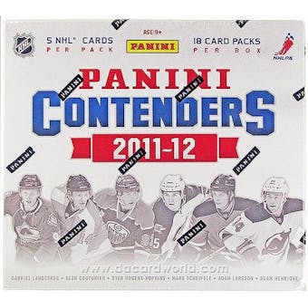 2011/12 Panini Contenders Hockey Hobby Box