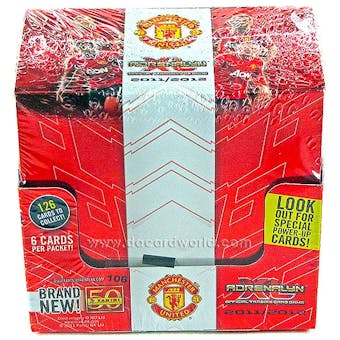 2011/12 Panini Manchester United Adrenalyn XL Soccer 50-Pack Box