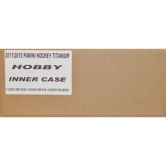 2011/12 Panini Titanium Hockey Hobby 8-Box Case