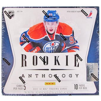 2011/12 Panini Rookie Anthology Hockey Hobby Box