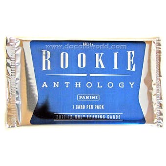 2011/12 Panini Rookie Anthology Hockey Hobby Topper Pack