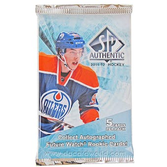 2011/12 Upper Deck SP Authentic Hockey Hobby Pack