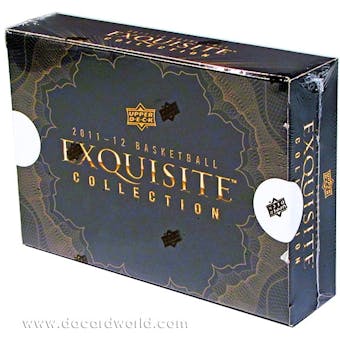 2011/12 Upper Deck Exquisite Basketball Hobby Case - DACW Live 5 Spot Card Draft Style