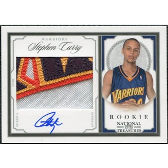 2009/10 Playoff National Treasures #206 Stephen Curry Rookie Autograph Patch 19/99