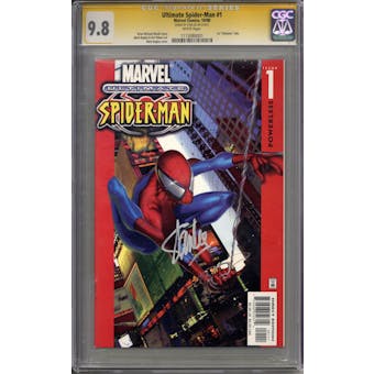 Ultimate Spider-Man #1 Stan Lee Signature Series CGC 9.8 (W) *1113080001*