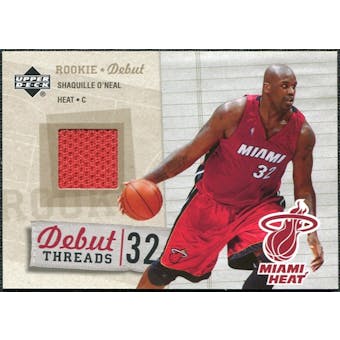 2005/06 Upper Deck Rookie Debut Threads #SO Shaquille O'Neal