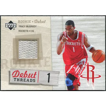 2005/06 Upper Deck Rookie Debut Threads #TM Tracy McGrady
